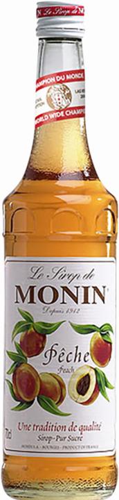 Actual product image Monin White peach / Pèche blanche (1 x 70 cl)