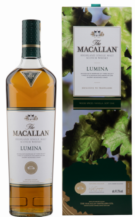 Actual product image Macallan Single Malt Lumina (Single Malt, Scotch whisky, 1 x 70 cl)
