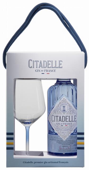 Produktbild Citadelle Gin de France GB mit 1 Glas (1 x 70 cl)