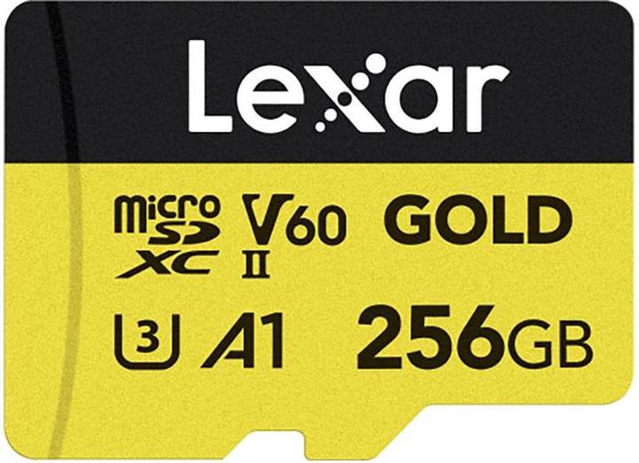 Lexar Professional GOLD UHS-II (256 GB, microSDXC, U3, UHS-II)