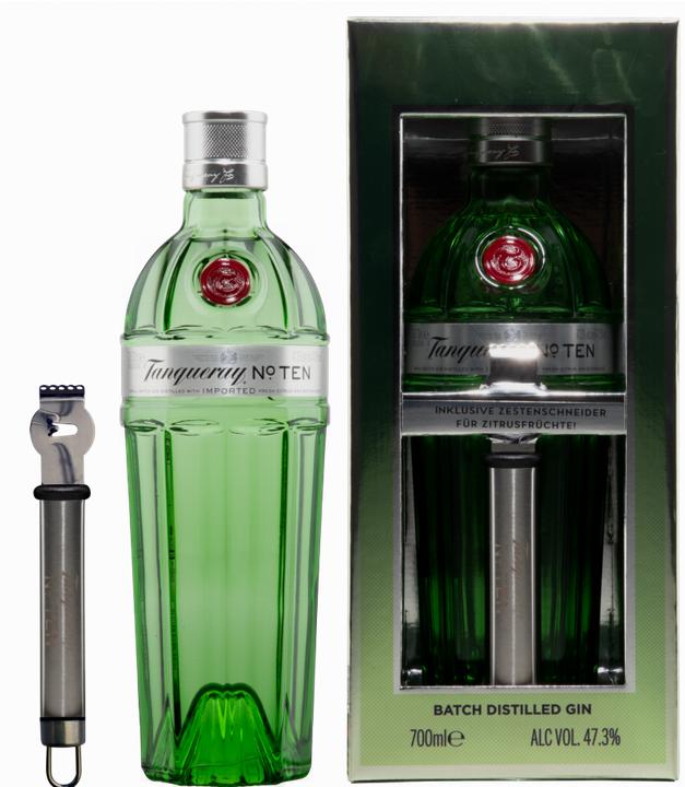 Image du produit Tanqueray N° Ten Batch Distilled Gin avec coupe-coquille