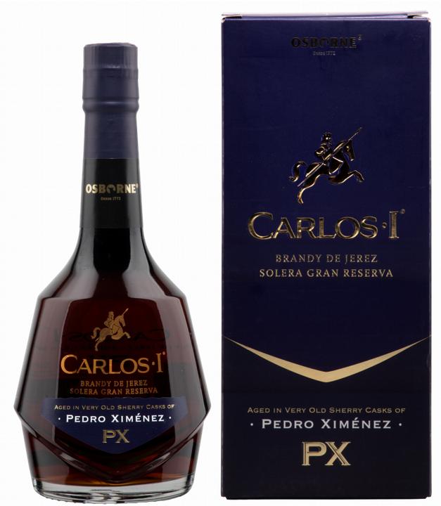 Produktbild Pedro Domecq Brandy Solera Gran Reserva Carlos I Pedro Ximenez