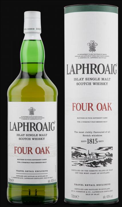 Image du produit Laphroaig Single Malt Four Oak (Single Malt, Scotch Whisky)