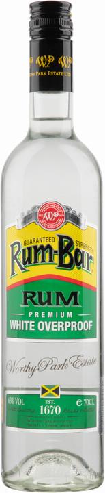 Produktbild Worthy Park White Overproof (1 x 70 cl)