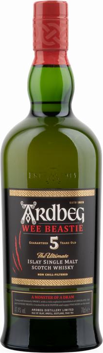 Actual product image Ardbeg Single Malt Wee Beastie (Single Malt, Scotch whisky, 1 x 70 cl)