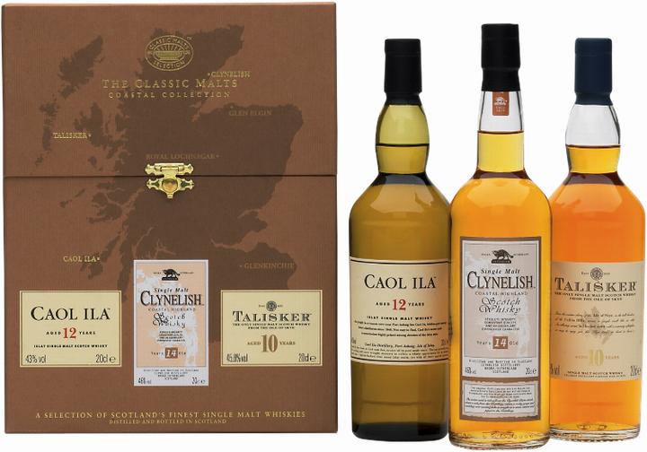 Produktbild Classic Malts Coastal Collection (Single Malt, Scotch Whisky, 3 x 20 cl)