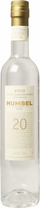 Produktbild Humbel Apfelbranntwein Roter Gravensteiner Nr. 20