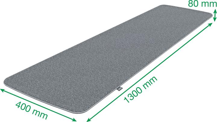 Immagine prodotto Leitz iComfi Sitzauflage,beheizbar grau, mit Akku (130 x 40 cm)
