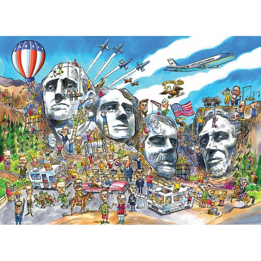 Cobble Hill Puzzle DoodleTown: Mount Rushmore 1000 Teile (1000 Teile)