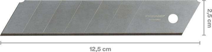 Actual product image Fiskars Snap Off Knife Cmax 25mm 5pcs (Replacement blade)