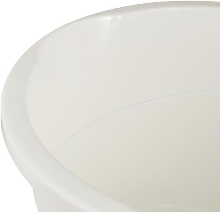 Actual product image keeeper kids nappy pail "karol winnie", with lid, white with Winnie the Pooh decor, with carrying handle