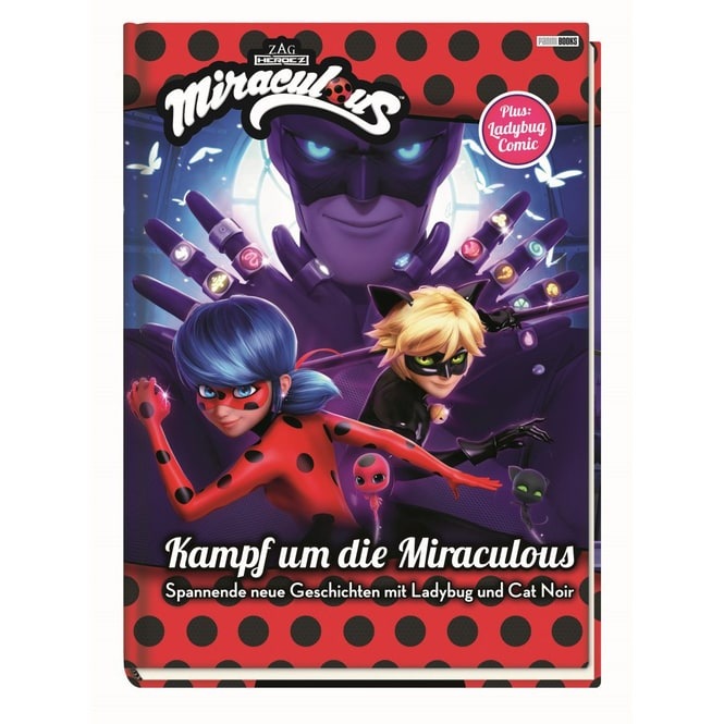 Immagine prodotto Panini Miraculous: Kampf um die Miraculous - Spannende neue Geschichten mit Ladybug und Cat Noir (Tedesco, Weber Claudia, 2023)
