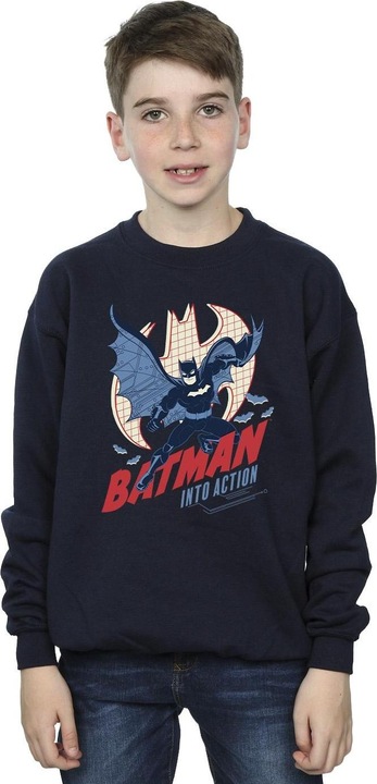 Produktbild Batman Into Action Sweatshirt Jungen (140, 146)