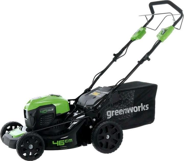 Actual product image Greenworks GD40LM46SP (Rechargeable battery operated)