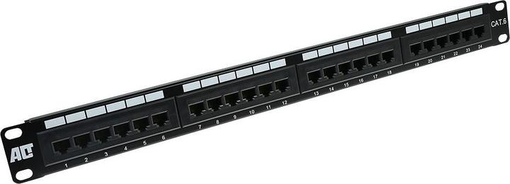 Produktbild ACT Patchpanel 24-ports unshielded CAT6 PATCHPANEL 24P UTP C6