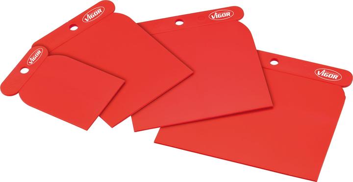 Vigor Japanspachtel Satz ∙ Kunststoff ∙ V4278 ∙ Anzahl Werkzeuge: 4 (5 cm)