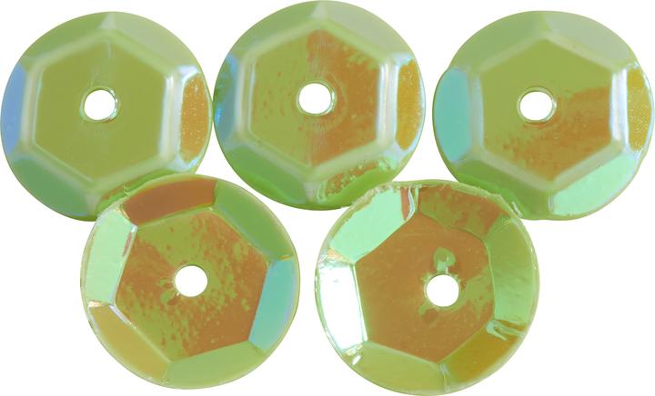 Meyco Paillettes bombées, irisées, Ø 6 mm, 1400 pièces
