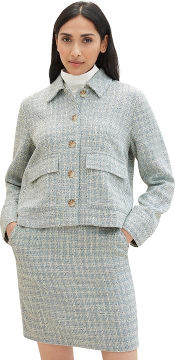 Immagine prodotto Tom Tailor Damesblazer, 34792 - Green Boucle Design, 46 (46)