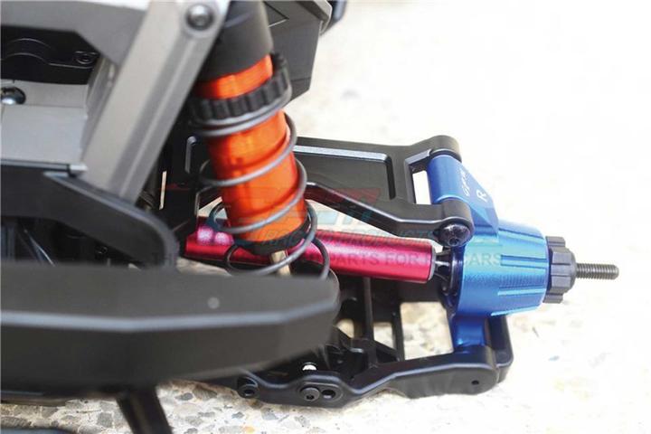 Actual product image GPM Stahl CVD gehärtet mit Aluminiumwelle v/h orange (4 Stk.) TRX MAXX