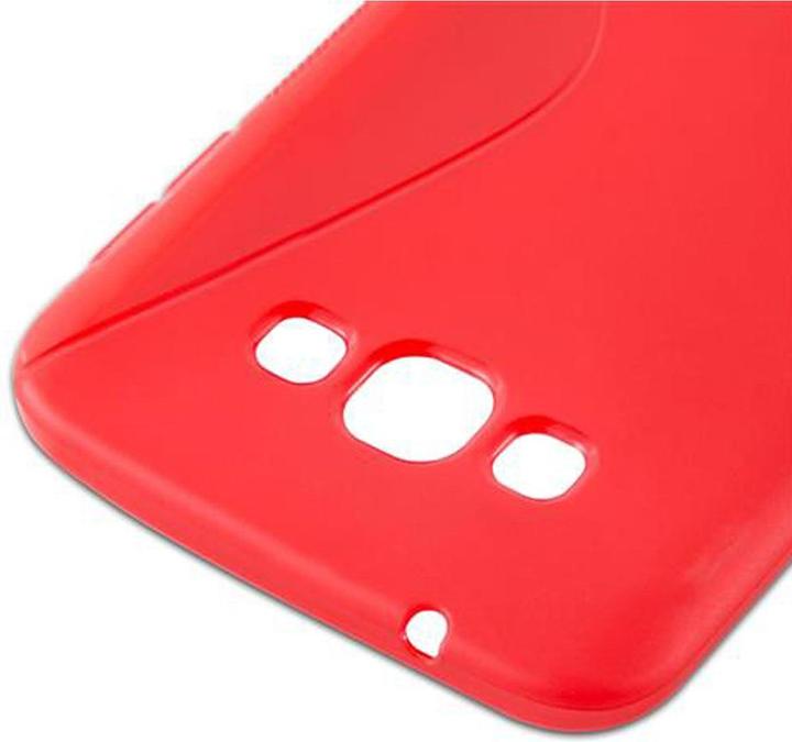 Actual product image Cadorabo TPU S-Line Cover (Samsung Galaxy A8 (2018))