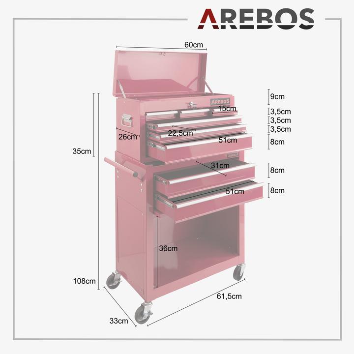 Actual product image Arebos Workshop trolley (1x)