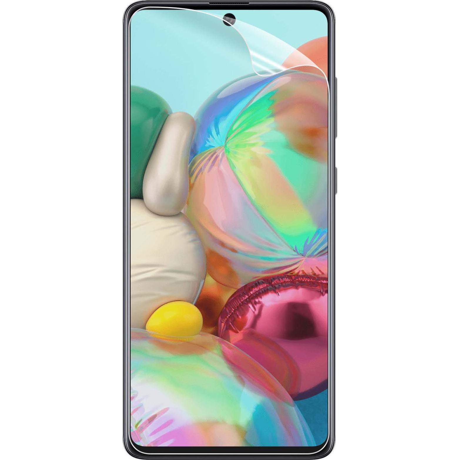 Thumbnail - Avizar Displayschutzfolie aus Latex (1 Stück, Samsung Galaxy A71), Smartphone Schutzfolie, Transparent
