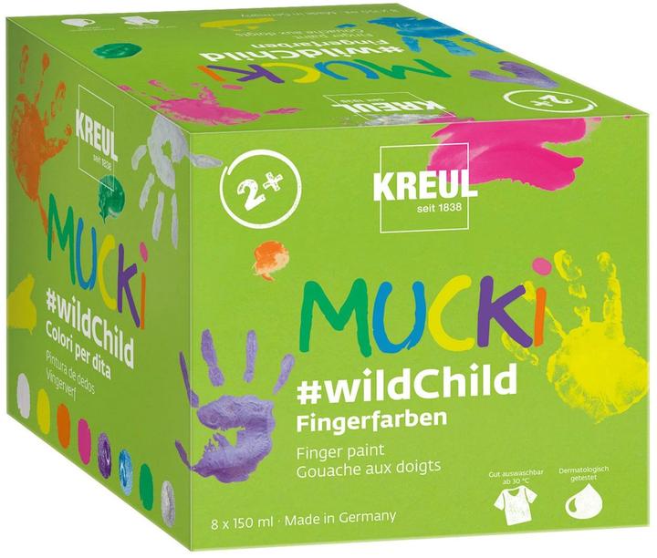Kreul Fingerfarben Set (Multicolor, 1200 ml)