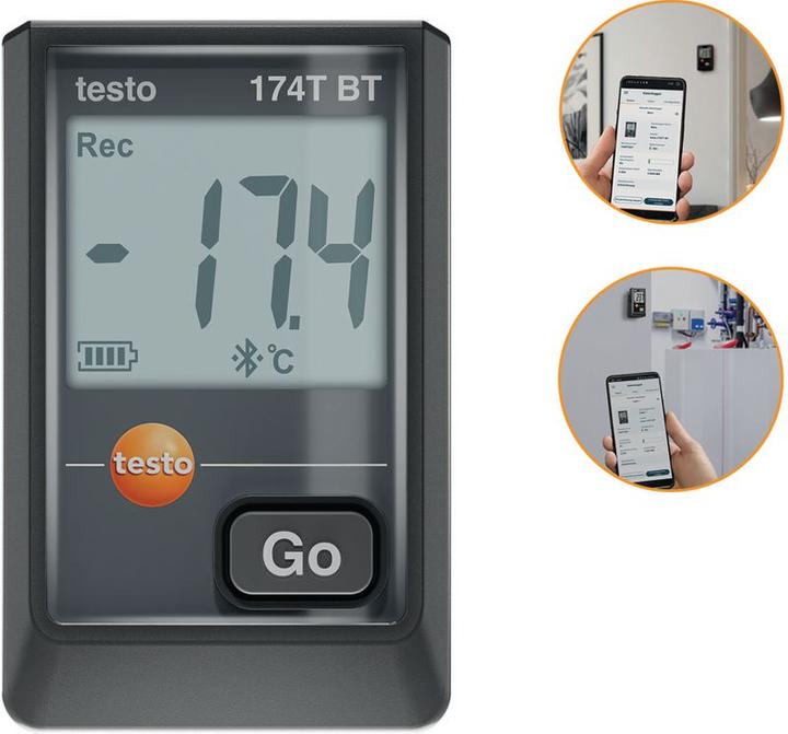 Actual product image Testo Mini data logger 174 T / Bluetooth®