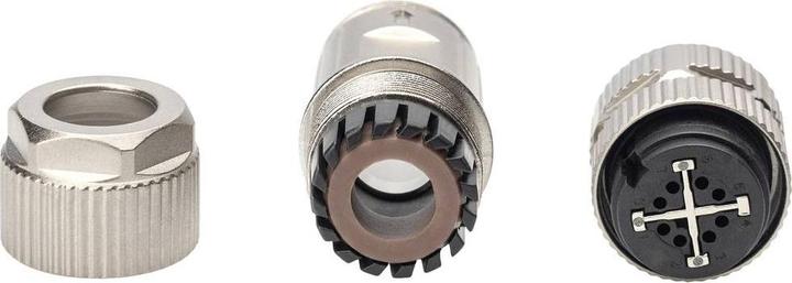 Image du produit Digitus M12 Jack X-coded IP67 CAT 6A, field assembly