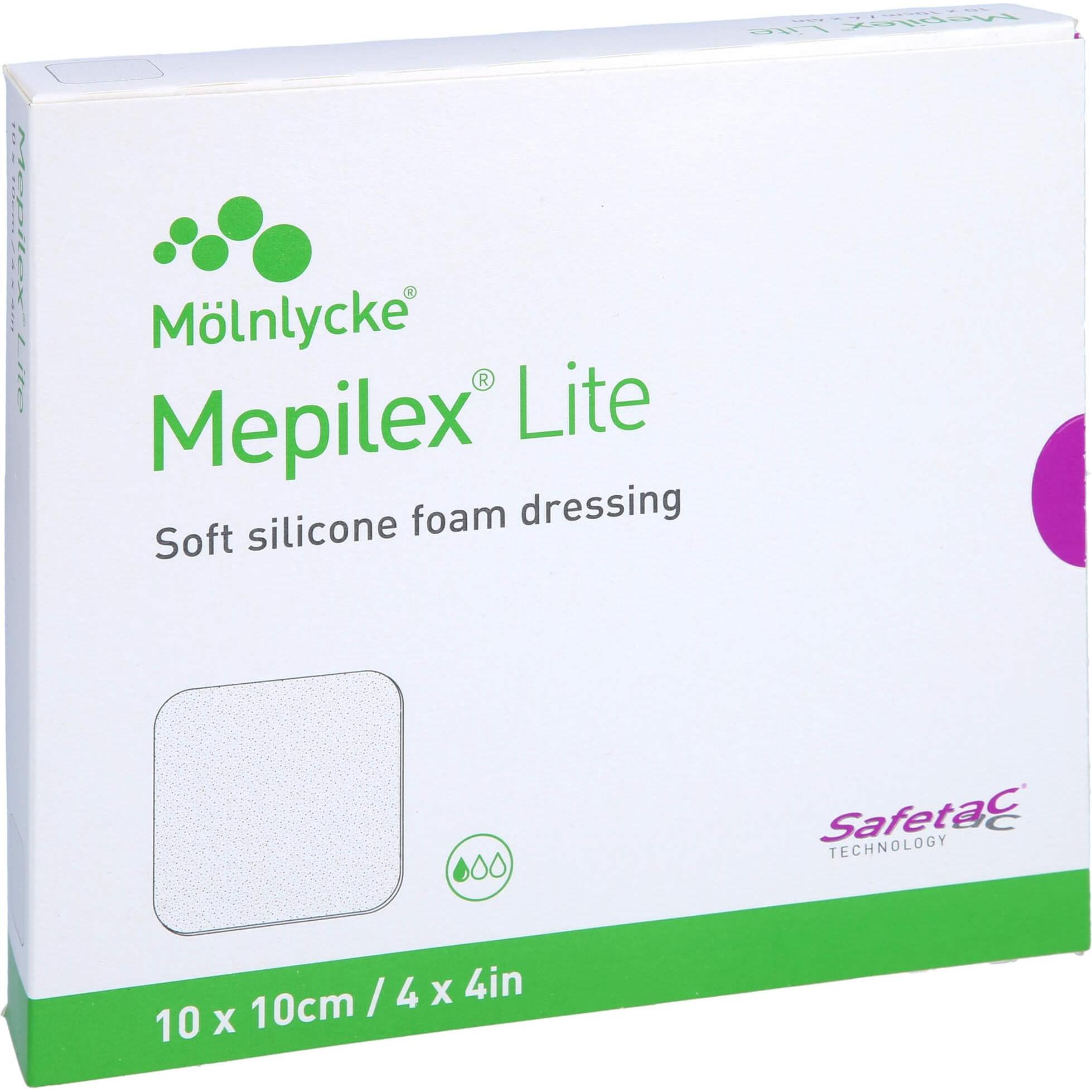 Thumbnail - Mepilex, Verbandsmaterial, Lite 10x10 cm Schaumverband steril, 5 St VER