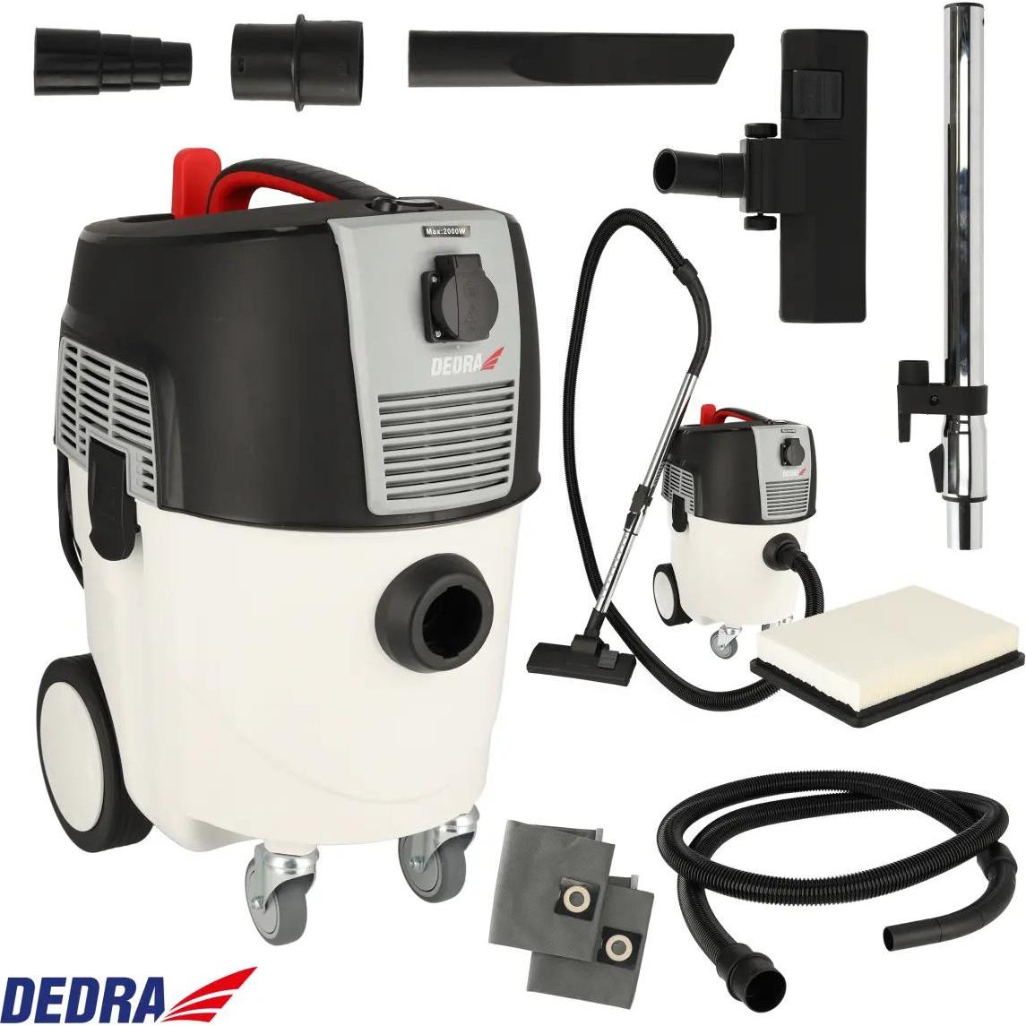 Dedra, Industriestaubsauger, Absaugmobil CLEANTEC DED6607 (Aschesauger)