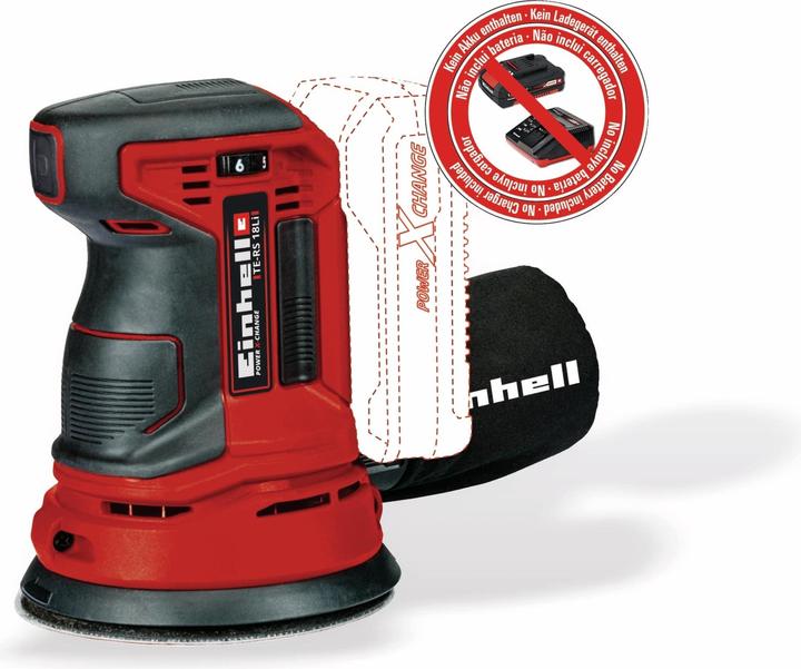 Produktbild Einhell Akku-Exzenterschleifer TE-RS 18 Li Kit (1x 4,0 Ah) (Exzenterschleifer)