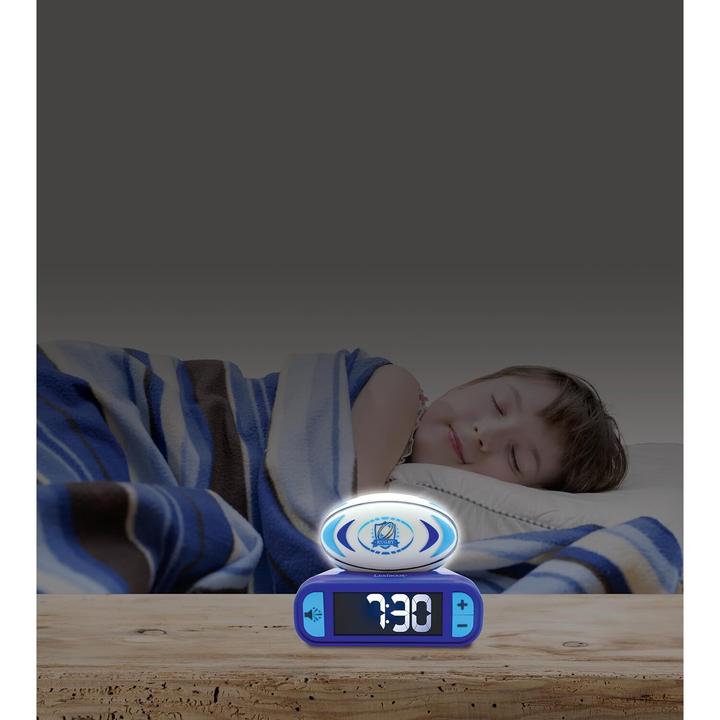 Image du produit Lexibook Réveil Rugby Ball avec figurine veilleuse 3D et sonneries spéciales