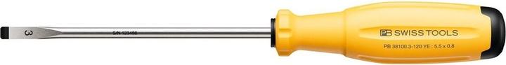 Image du produit PB Swiss Tools Tournevis à fente PB 38100 SwissGrip Evo Gr. 3 120 mm YE (Escale)