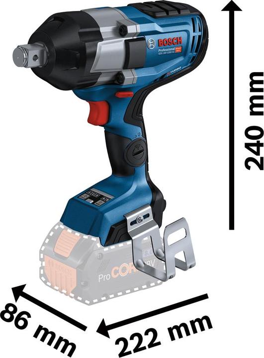 Actual product image Bosch Professional GDS 18V-1050 HC