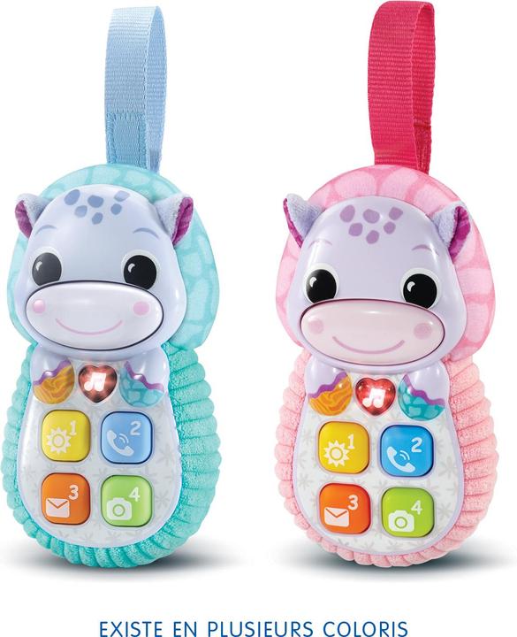 Actual product image VTech Allo Bebe Toudoux Rose (French, 0.50 - 3 years)