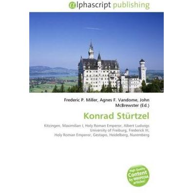 Konrad Stürtzel, Fachbücher von Frederic P. Miller, John McBrewster, Agnes F. Vandome