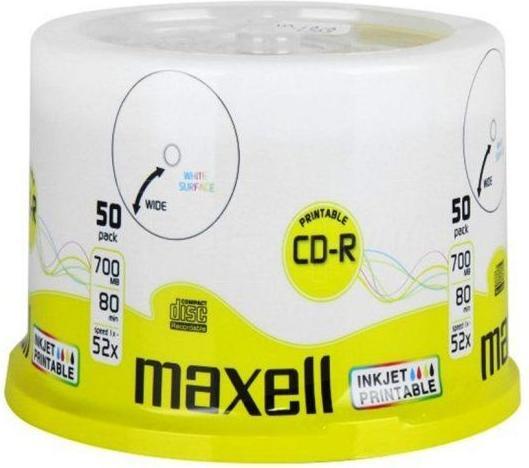 Produktbild Maxell CD-R 700Mb 52x (50 x)