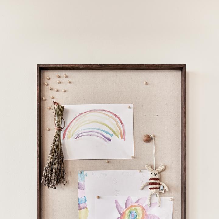 Image du produit OYOY Living Peili Notice Board Small Dark (Tableau d'affichage)