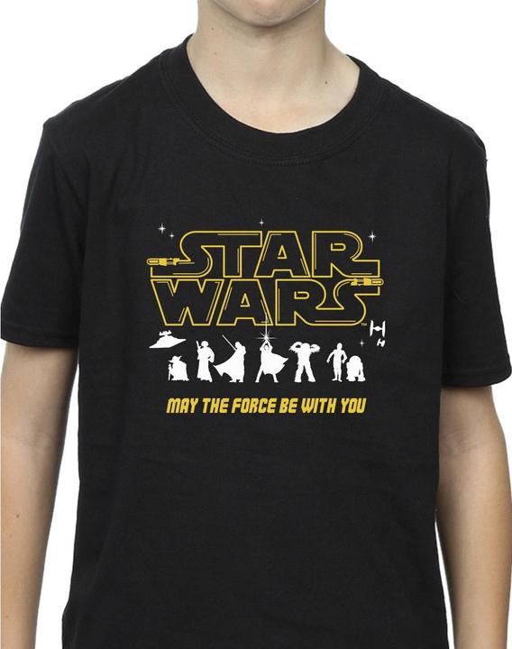 Produktbild Star Wars Silhouettes Force TShirt Jungen (152, 158)