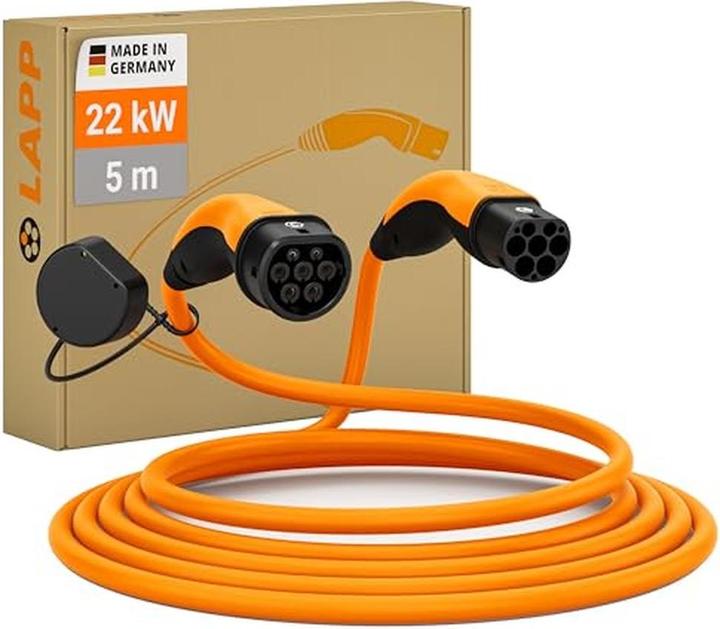 Actual product image Lapp Mobility Helix (Type 2, 22 kW, 32 A, 5 m)