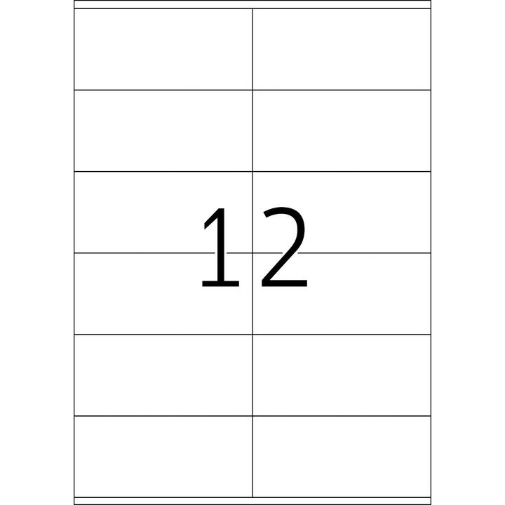 Actual product image HERMA Universal labels A4