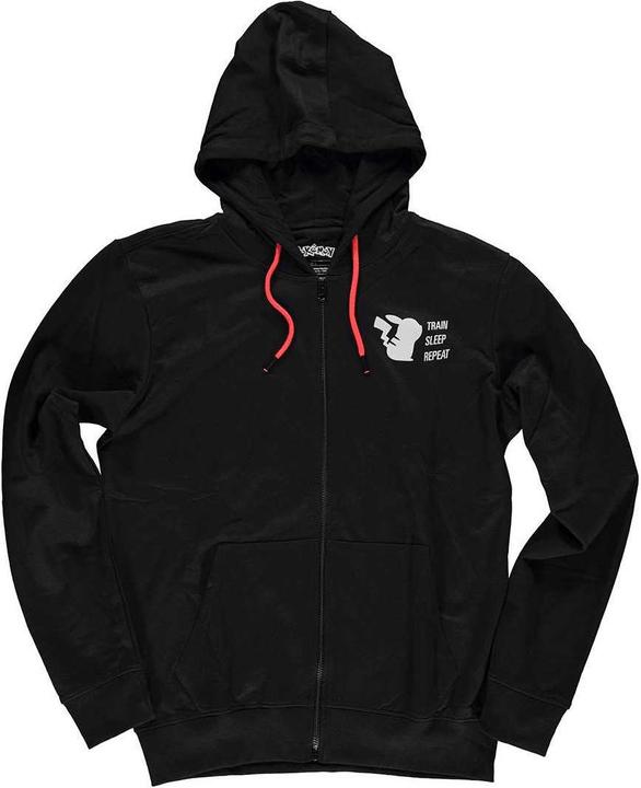 Immagine prodotto Pokémon Felpa con cappuccio da uomo Pikachu Power Nap (M)