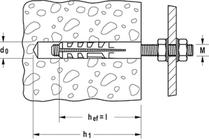 Immagine prodotto Fischer letbetonskrue 8x90 - T/direkte montage u/forborring, undersaenket hoved, 50stk (20 pz.)