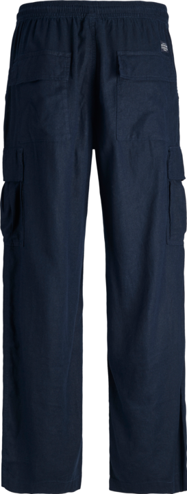 Actual product image Jack & Jones Jpstbill Jjnate Linen Blend Cargo Pls (42)