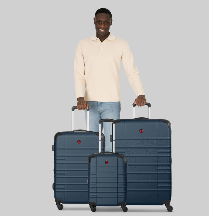 Produktbild Wenger Amplar Evo 4 Rollen Kofferset 3-teilig mit Dehnfalte (214 l)