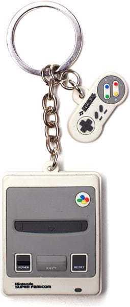 Produktbild Super NES S 3D Rubber Keychain