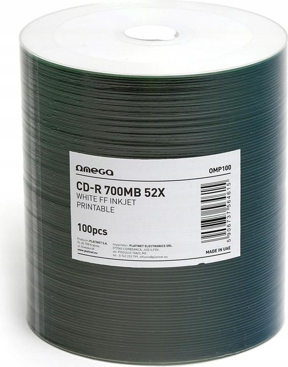 Produktbild Omega CD-R 700 MB 52x1 vnt (56461) (1x)