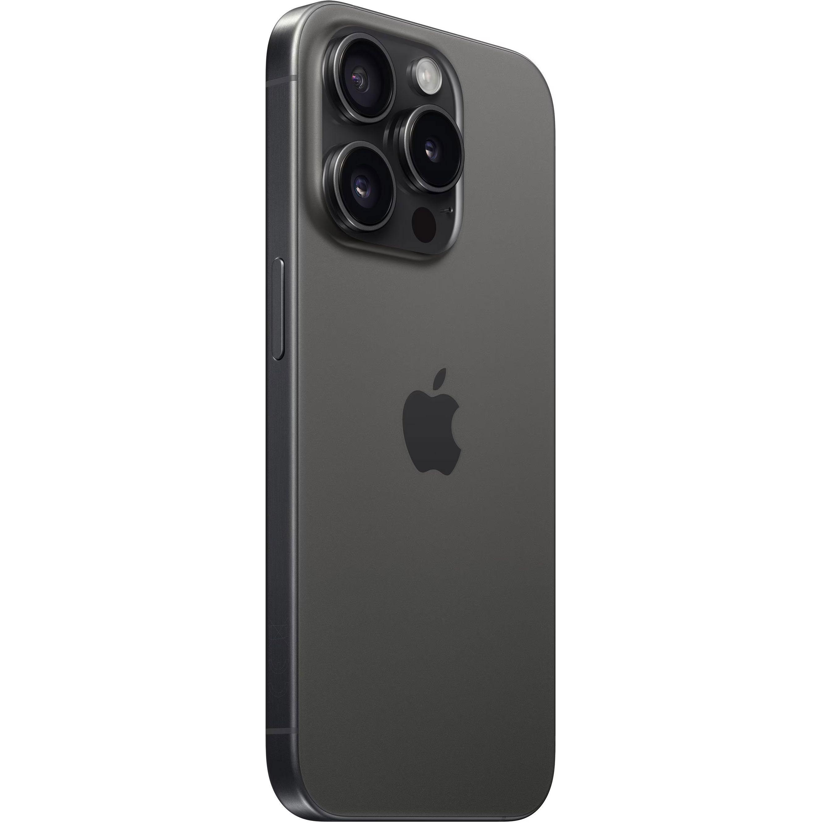 Apple iPhone 15 Pro (256 GB, Black Titanium, 6.10