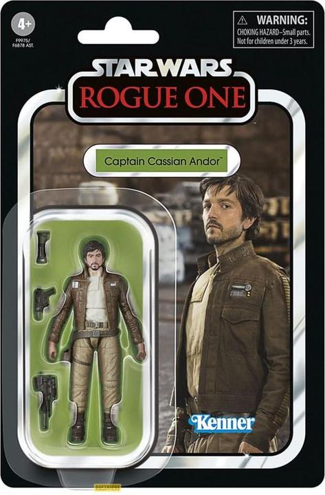 Actual product image Hasbro Star Wars: Rogue One Vintage Collection Action Figure Captain Cassian Andor 10 cm